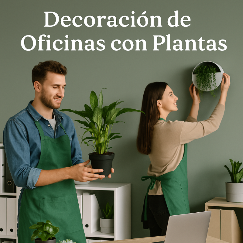 Levantamiento presencial de Instalación de Plantas en Oficinas.