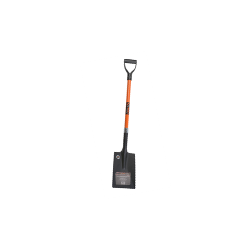 Pala jardinera con mango de fibra