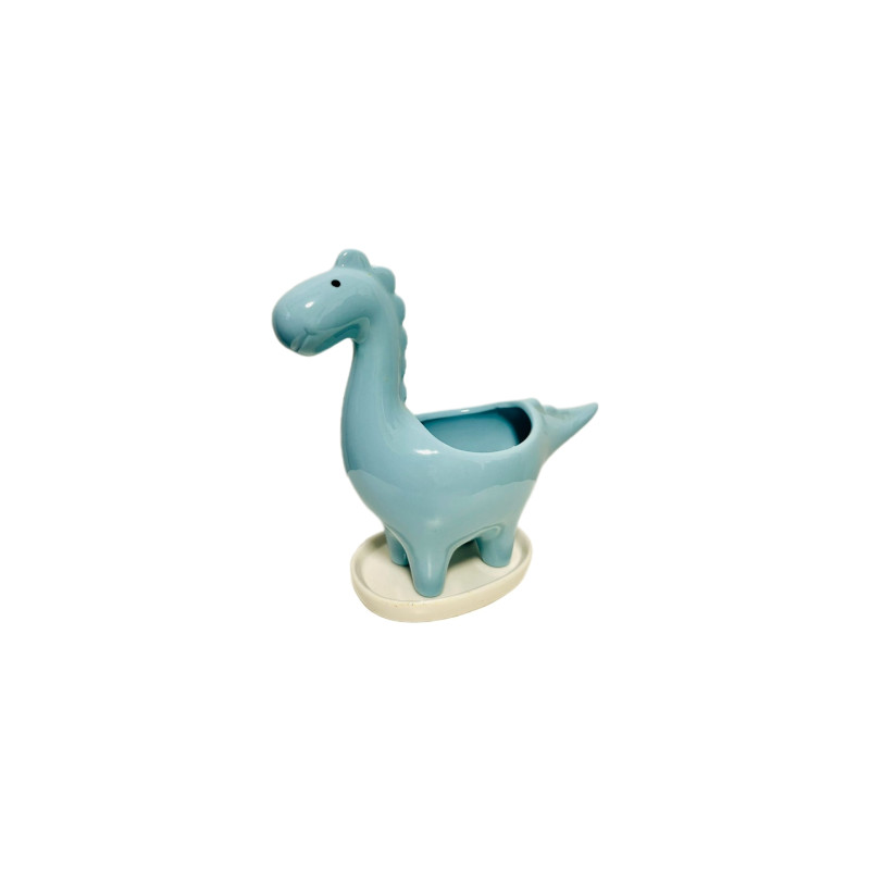 Maceta Dinosaurio ceramica