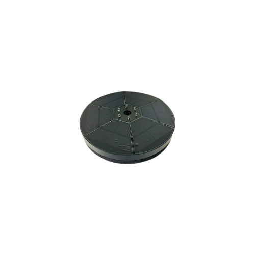 pileta solar con luz led